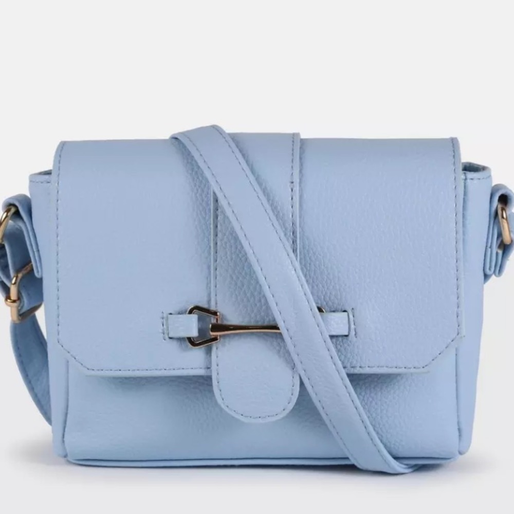 Blue cross bag